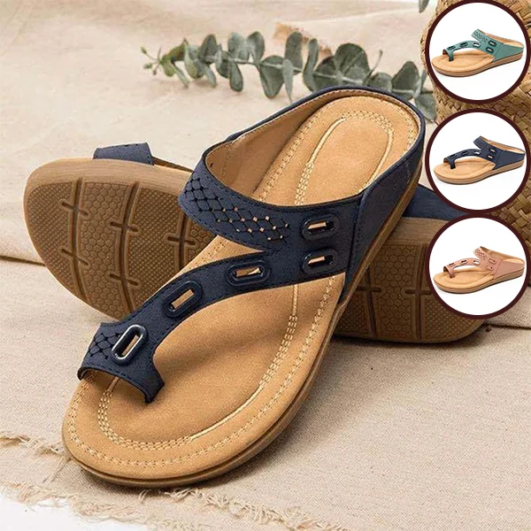 (🔥Last Day Promotion-SAVE 50% OFF)Soft Footbed Orthopedic Sandals - Buy 2 Get Free Shipping