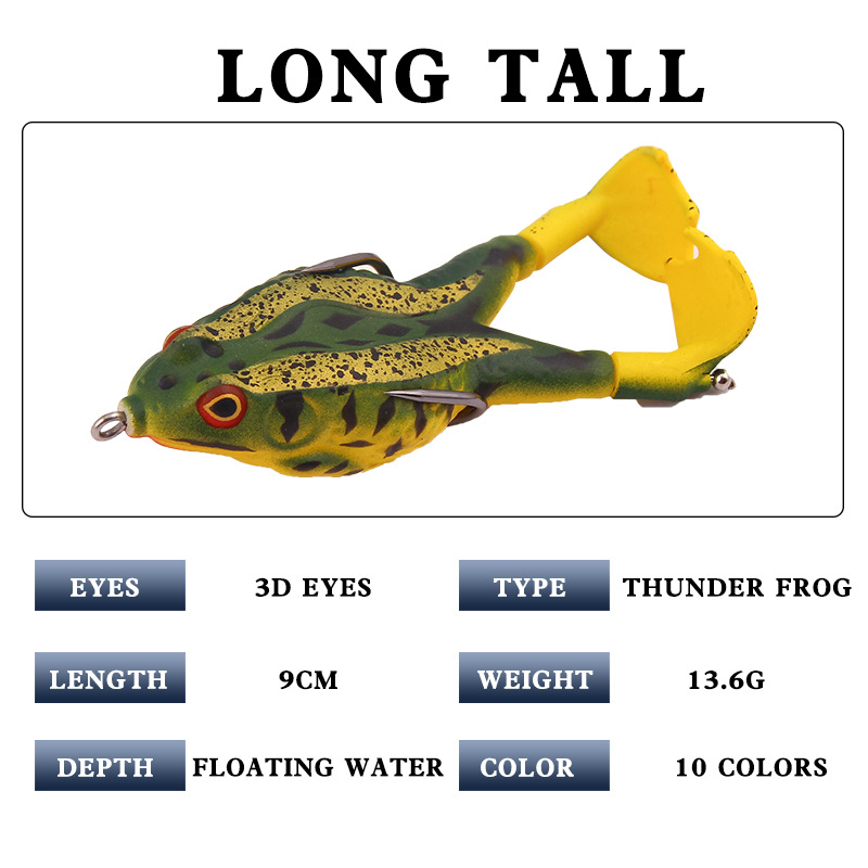 Double Propeller Frog Lures