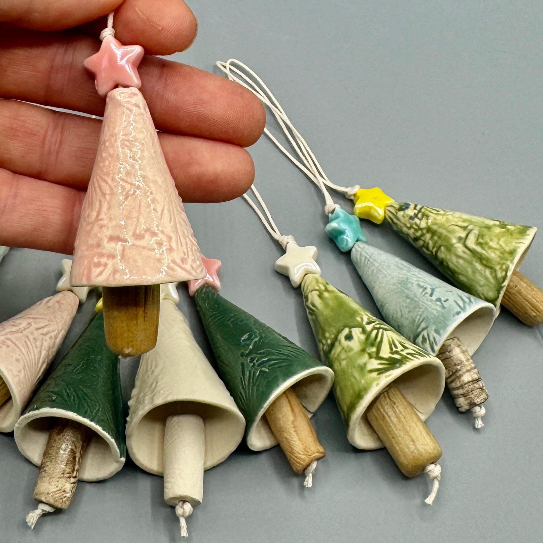 Christmas Tree Bell Ornament