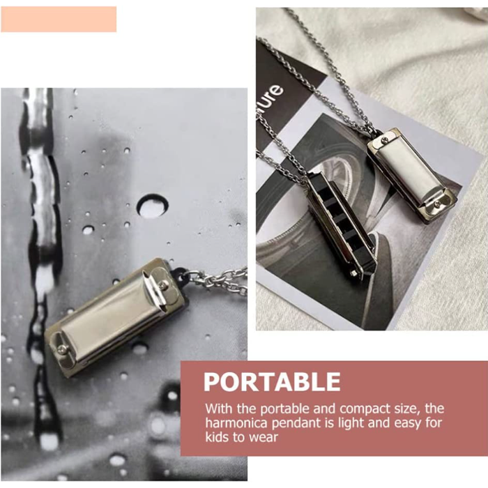🔥Mother's Day Sale 50%- Harmonica Necklace-BUY 1 GET 1 FREE🔥