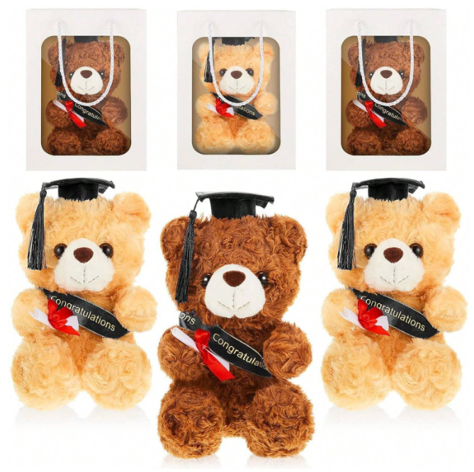 🔥🔥2024 Graduation Plush Teddy Bear Stuffed Animal-🎁Best Graduation Gift