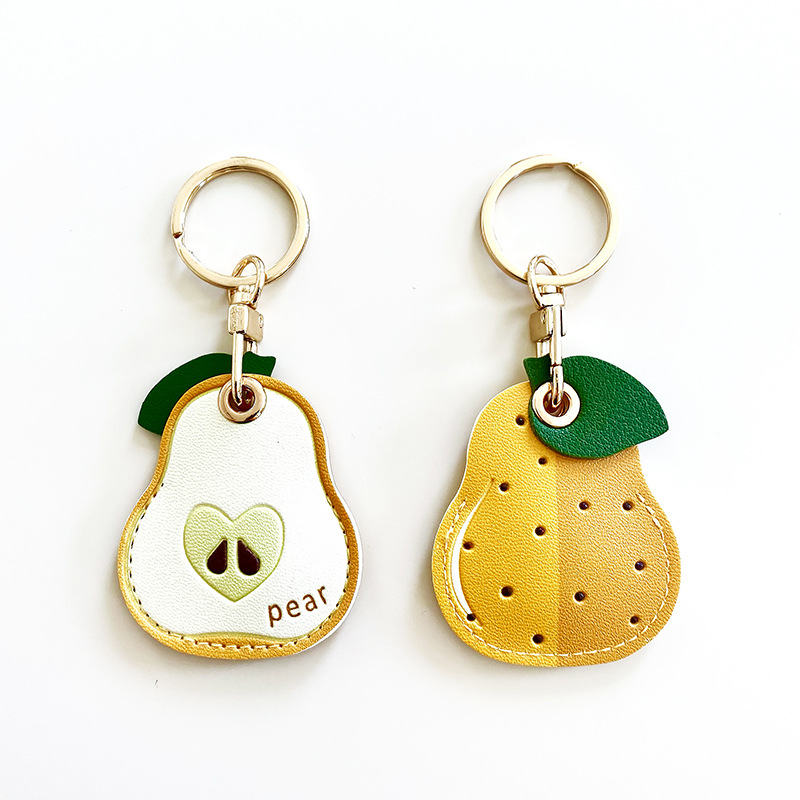 Cute Protective Air Tag Cover with Keychain Ring