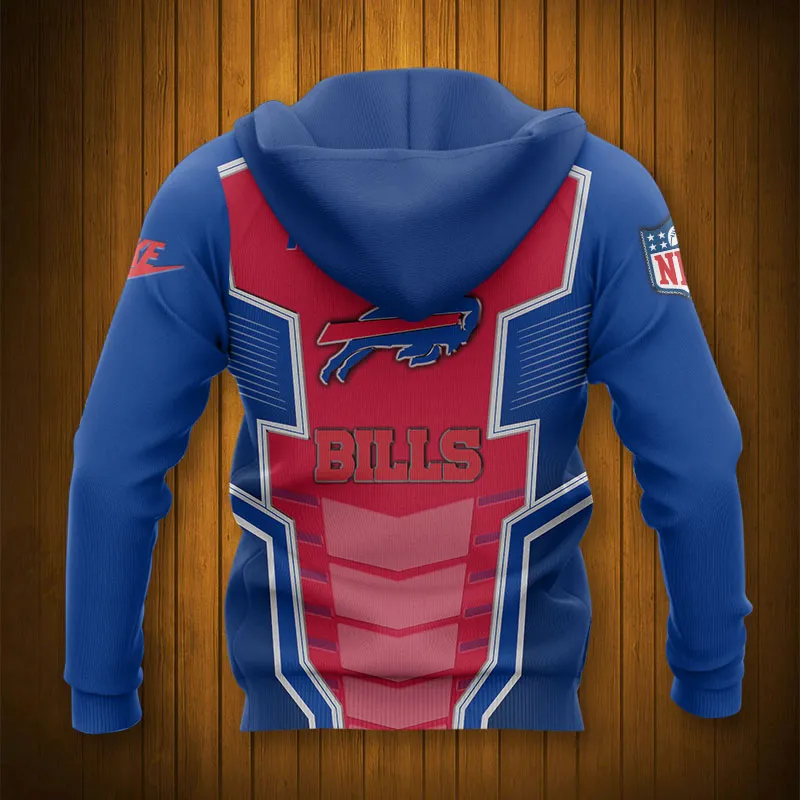 BUFFALO BILLS 3D HOODIE TTB4302