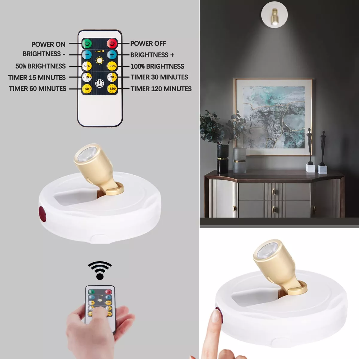 On Sale🔥LED Spotlight with Remote Control