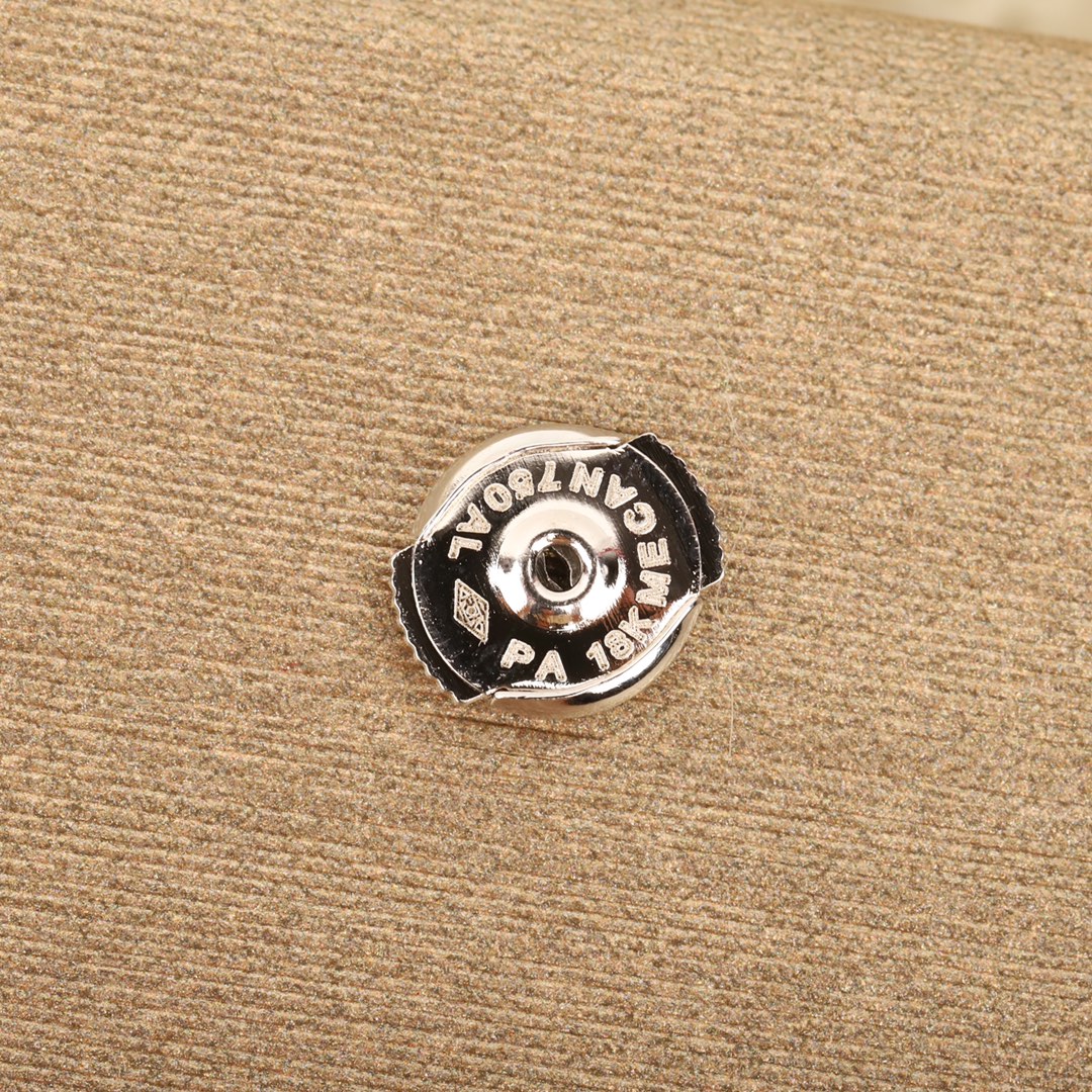 Bulgari fan-shaped diamond earrings