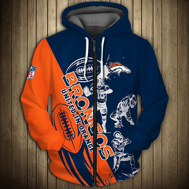 DENVER BRONCOS 3D HOODIE DDBB003