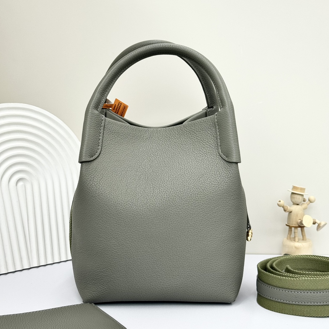 Loro Piana Bale Bale Medium Bucket Bag FAN8964