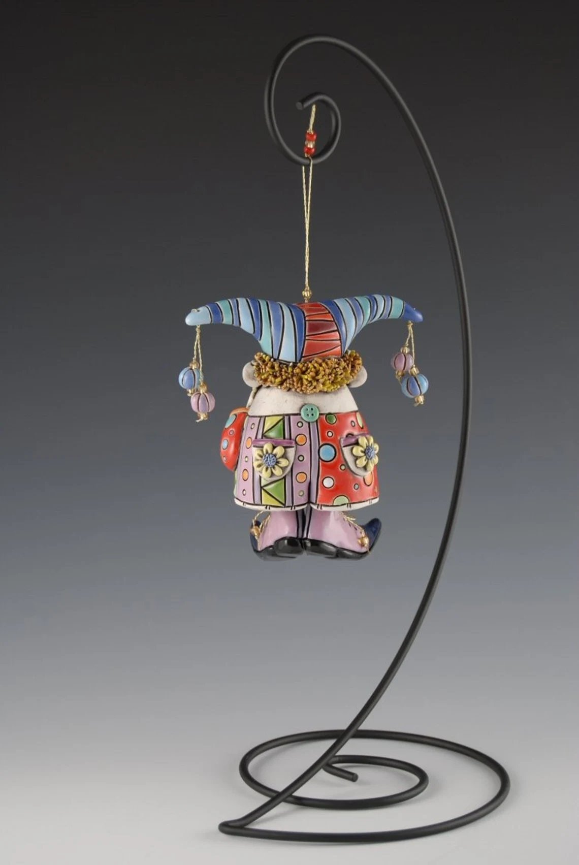 🔥Last Day 49% OFF 🌈Colorful Jester Bell Ornaments