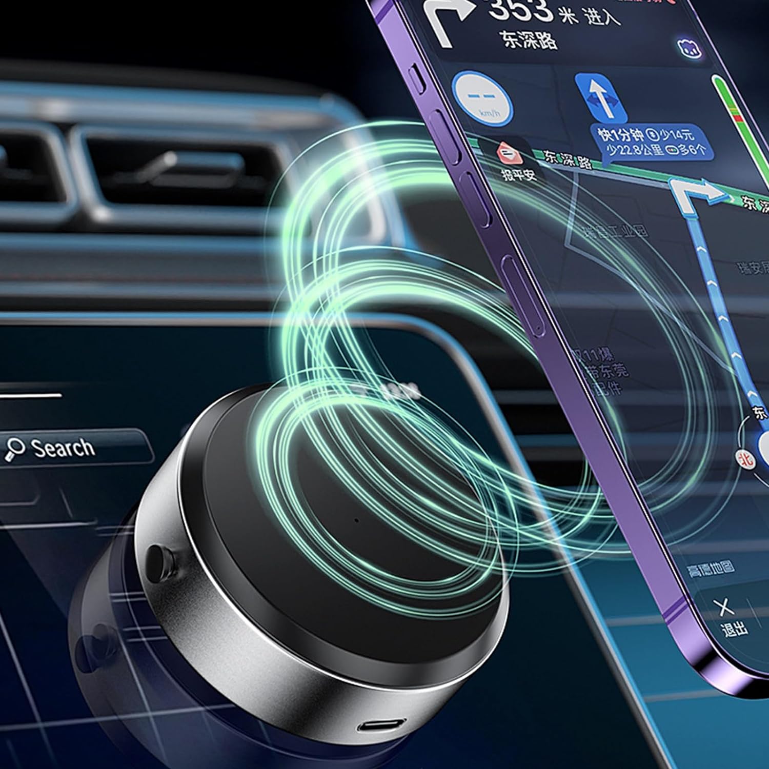 👍Last Day Promotion 45% OFF💥2024 upgrade Dual-Sided Magnetic Phone Holder with Automatic Suction Cup