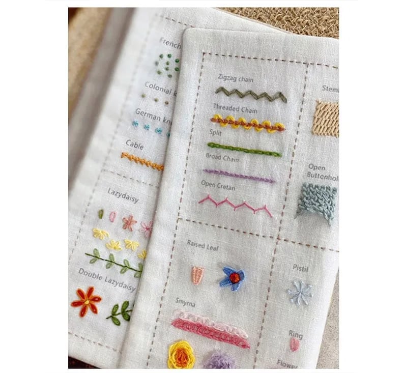 🔥Last Day 70% OFF - Stitch Book - B 🌼Video Version🌼(106 different stitches)