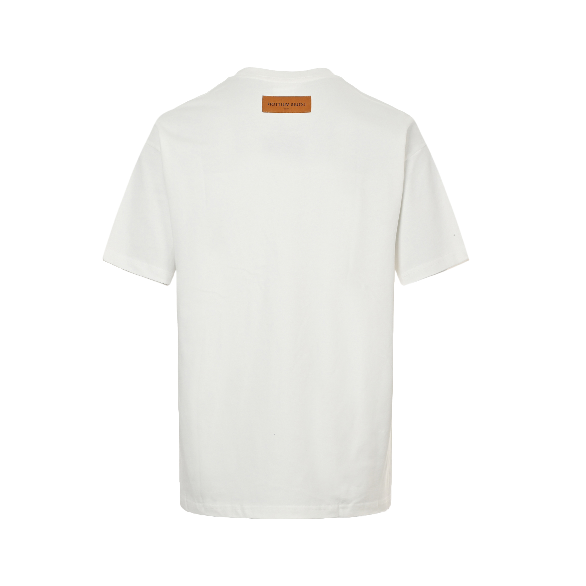 Louis Vuitton 25ss four-leaf clover patch embroidered short sleeve