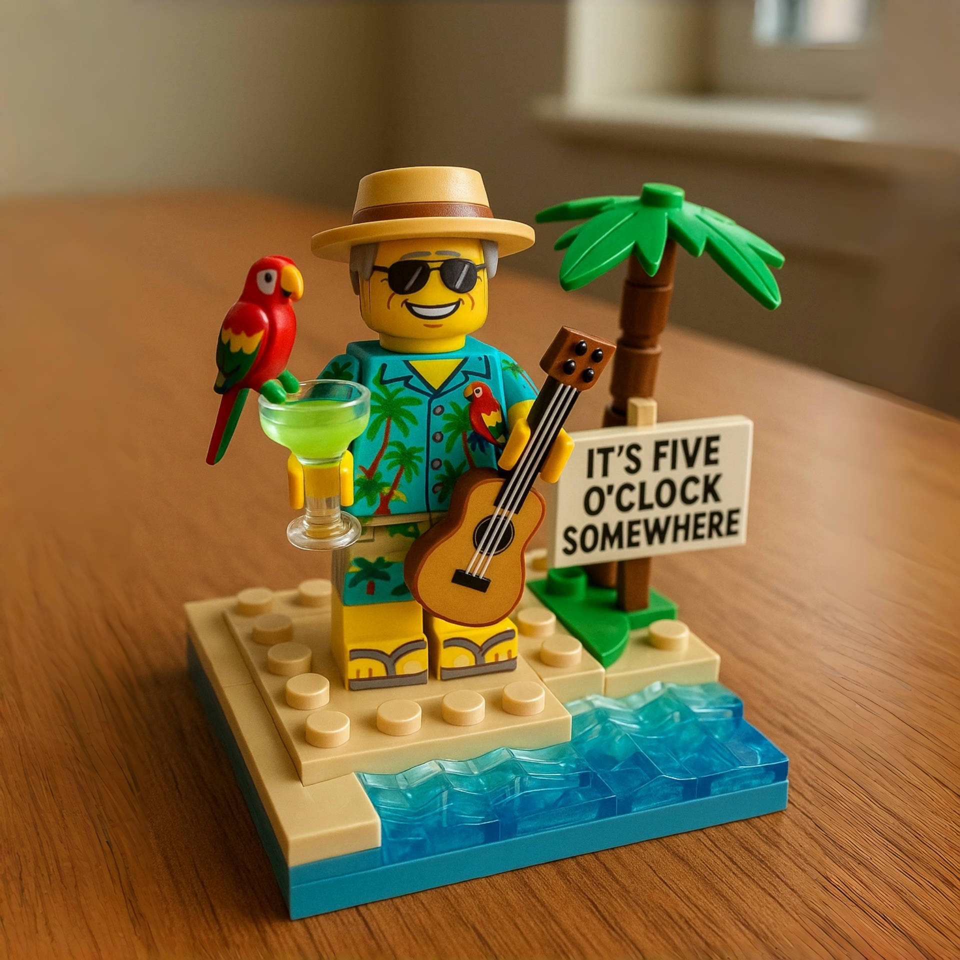 Jimmy Buffett Memorial Building Blocks