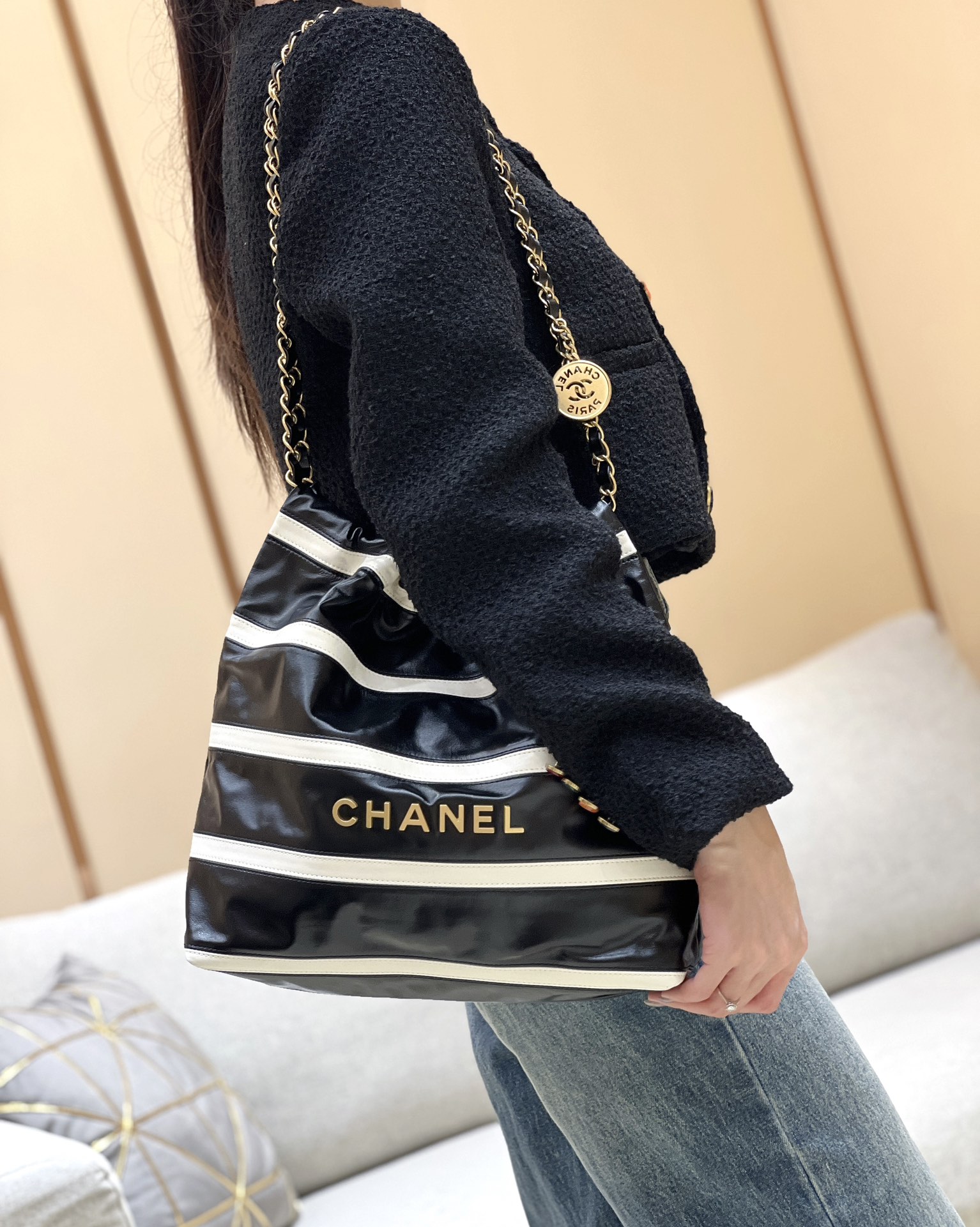 Chanel 24S Spring/Summer Collection Limited Edition Colorblock Handbag AS3260