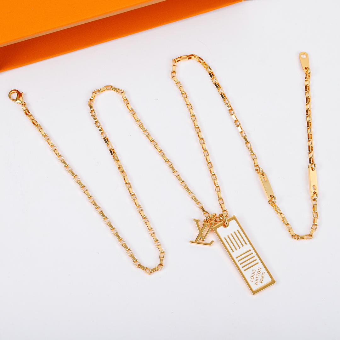Louis Vuitton Square Necklace