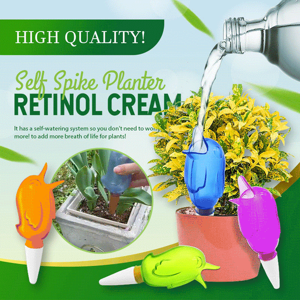 (🔥Last Day Promotion-SAVE 50% OFF) Self Watering Spike Planter Drip Watering Bird (Set Of 4 Pcs)-BUY 2 SETS FREE SHIPPING