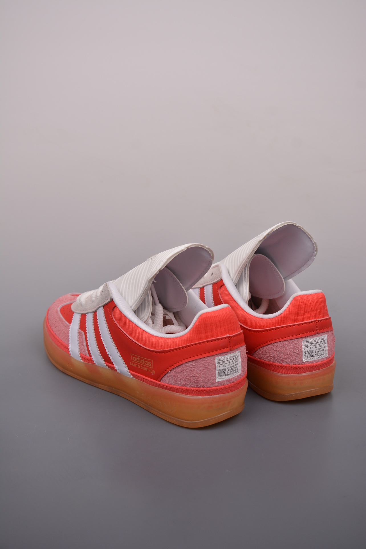 Bad Bunny x Adidas Gazelle Indoor Trainers Red White IF9734