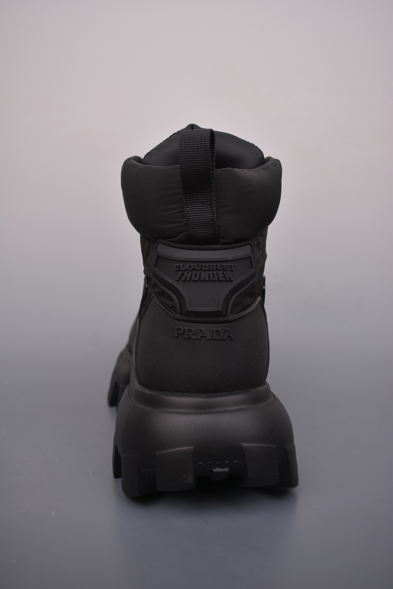 Prada Downtown High Top Sneakers Black
