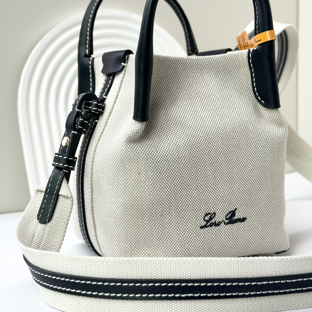 Loro Piana Bale Mini Bucket Bag FAM7943