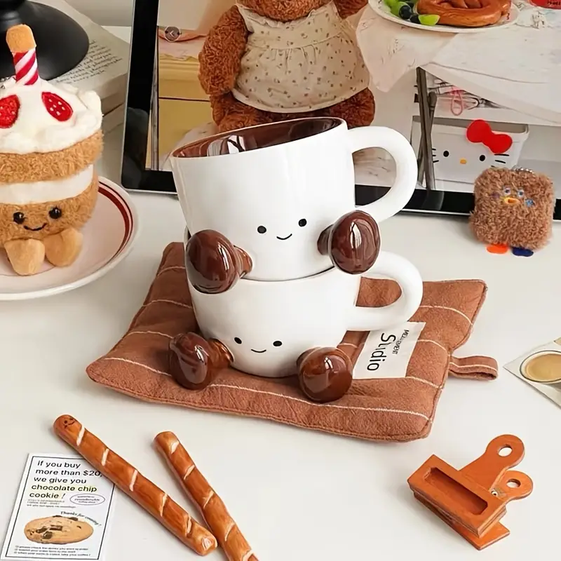 💖Buy 2 Free Shipping💖Kawaii Foot Shaped Ceramic Coffee & Beer Mug With Gift Box🎁Mother's Day Gift