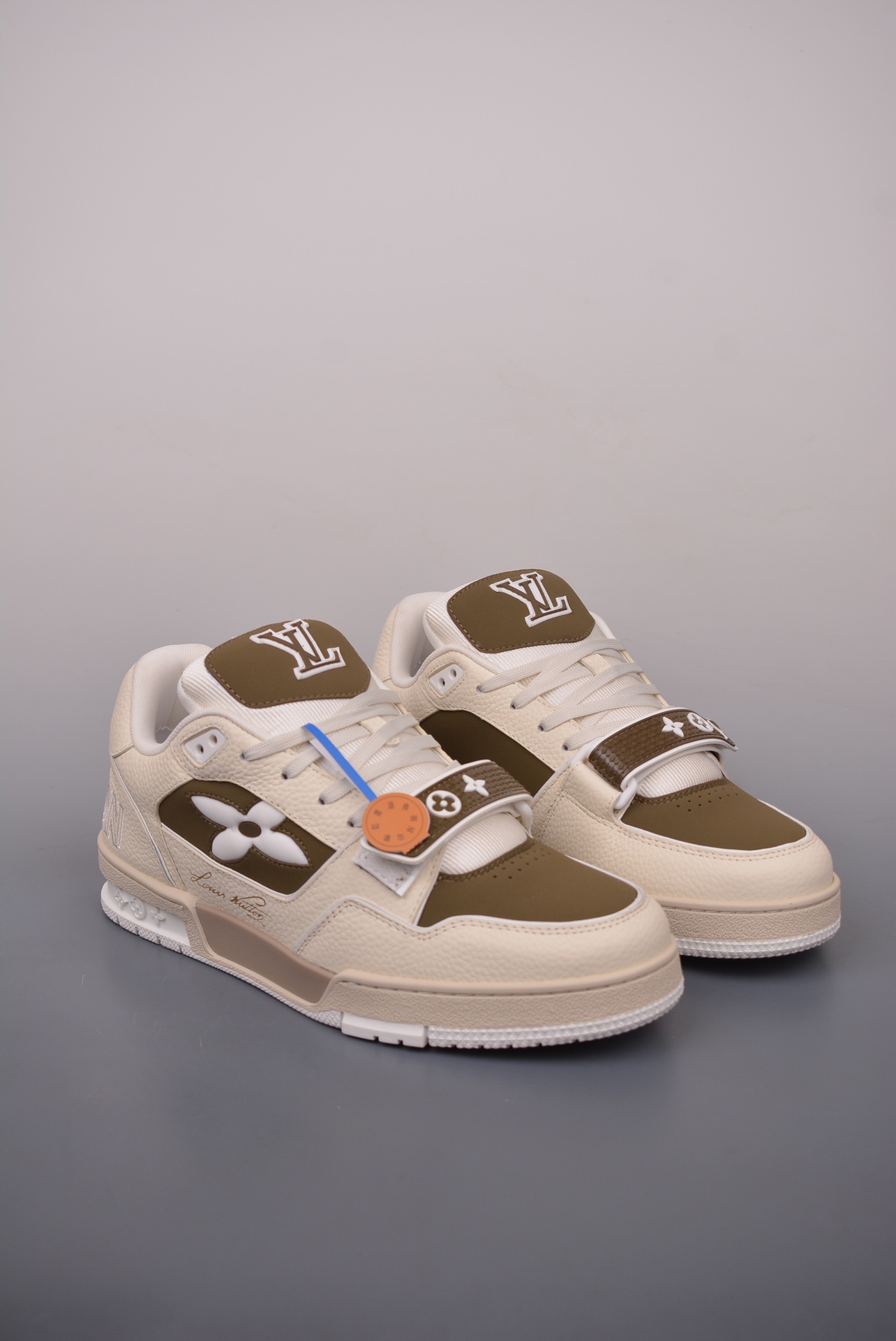 Louis Vuitton Archlight Sneakers Beige, White, Coffee and Green