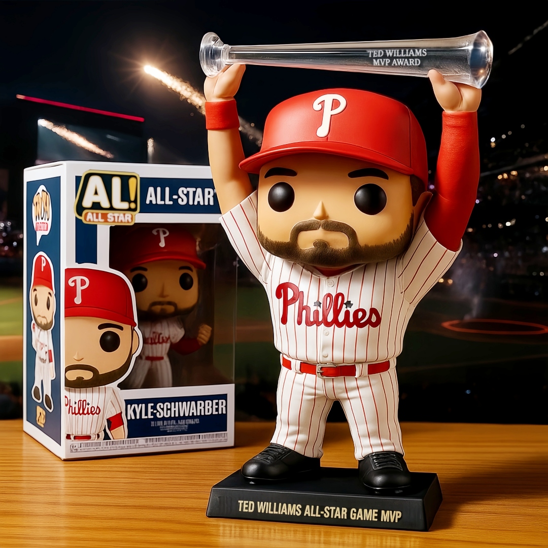 Kyle Schwarber 2025 All-Star MVP Pop Figure!