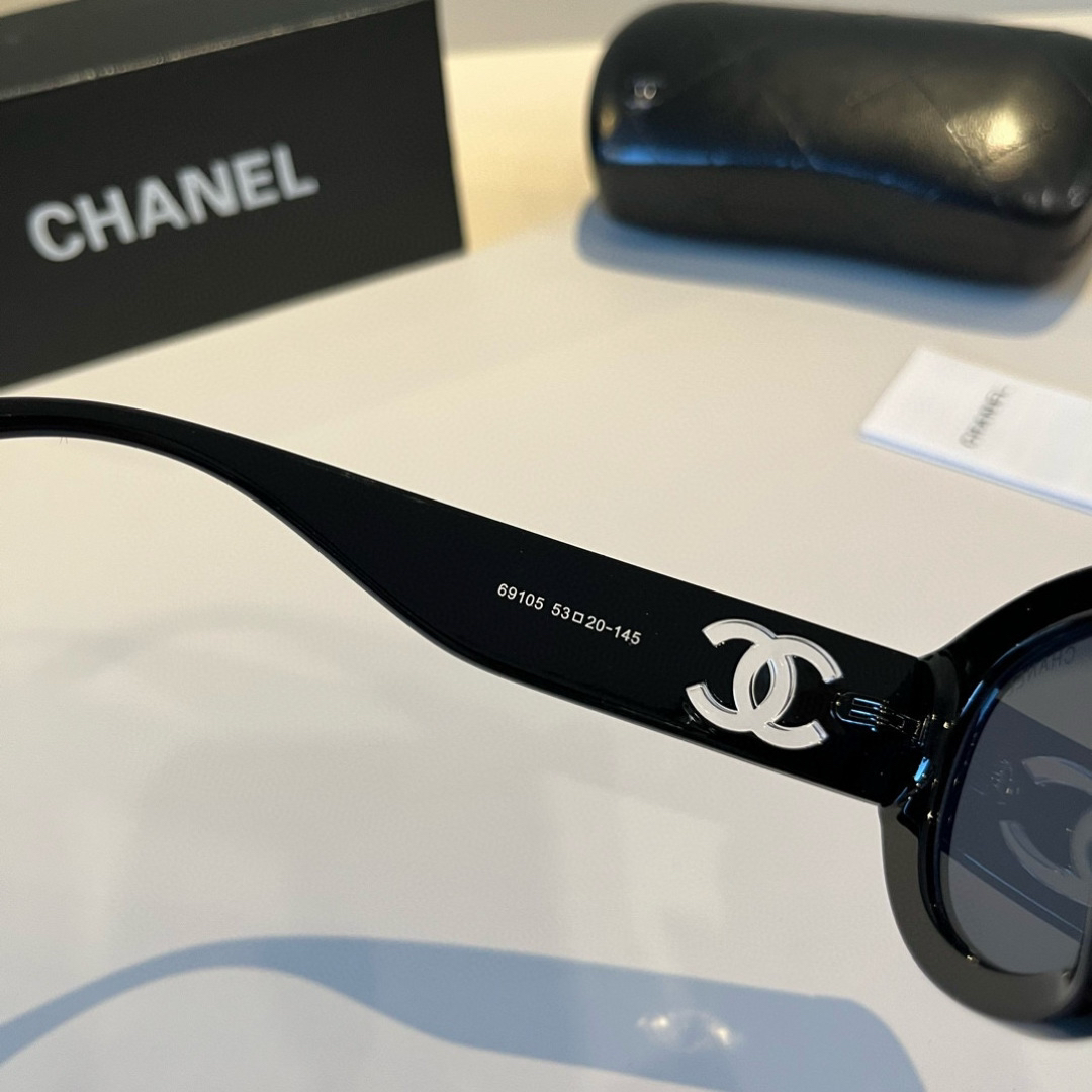 Chanel round frame sunglasses