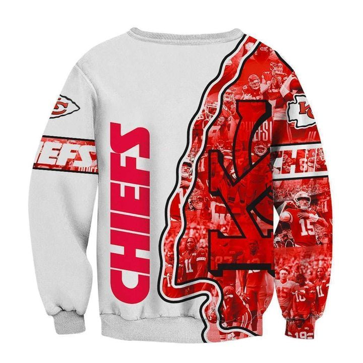 KANSAS CITY CHIEFS 3D HOODIE KKCC017