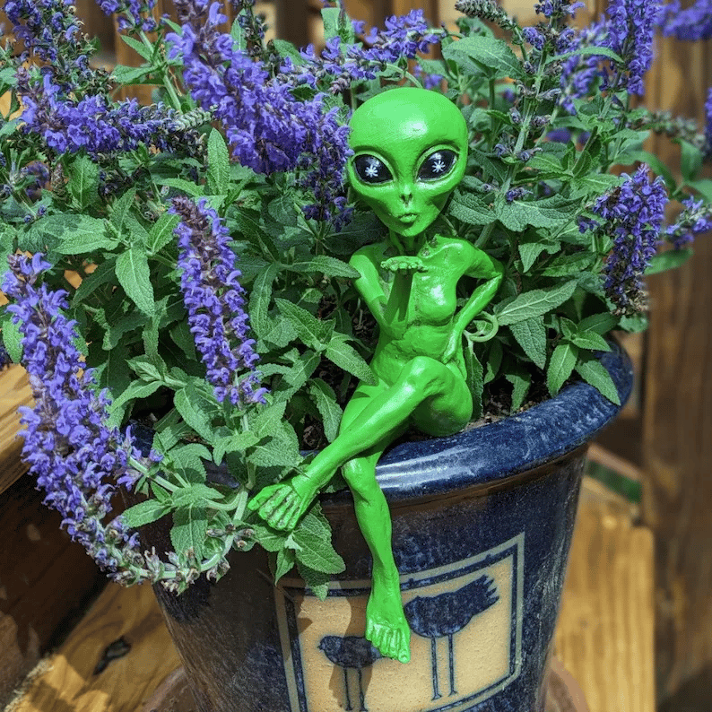 Funny Alien Artwork