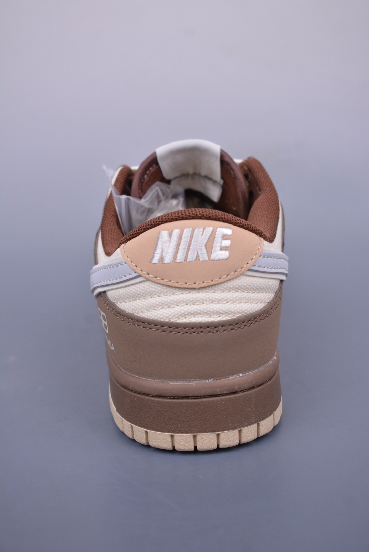 Balenciaga x Nike SB Dunk Low sneakers Coffee White XD1588-201