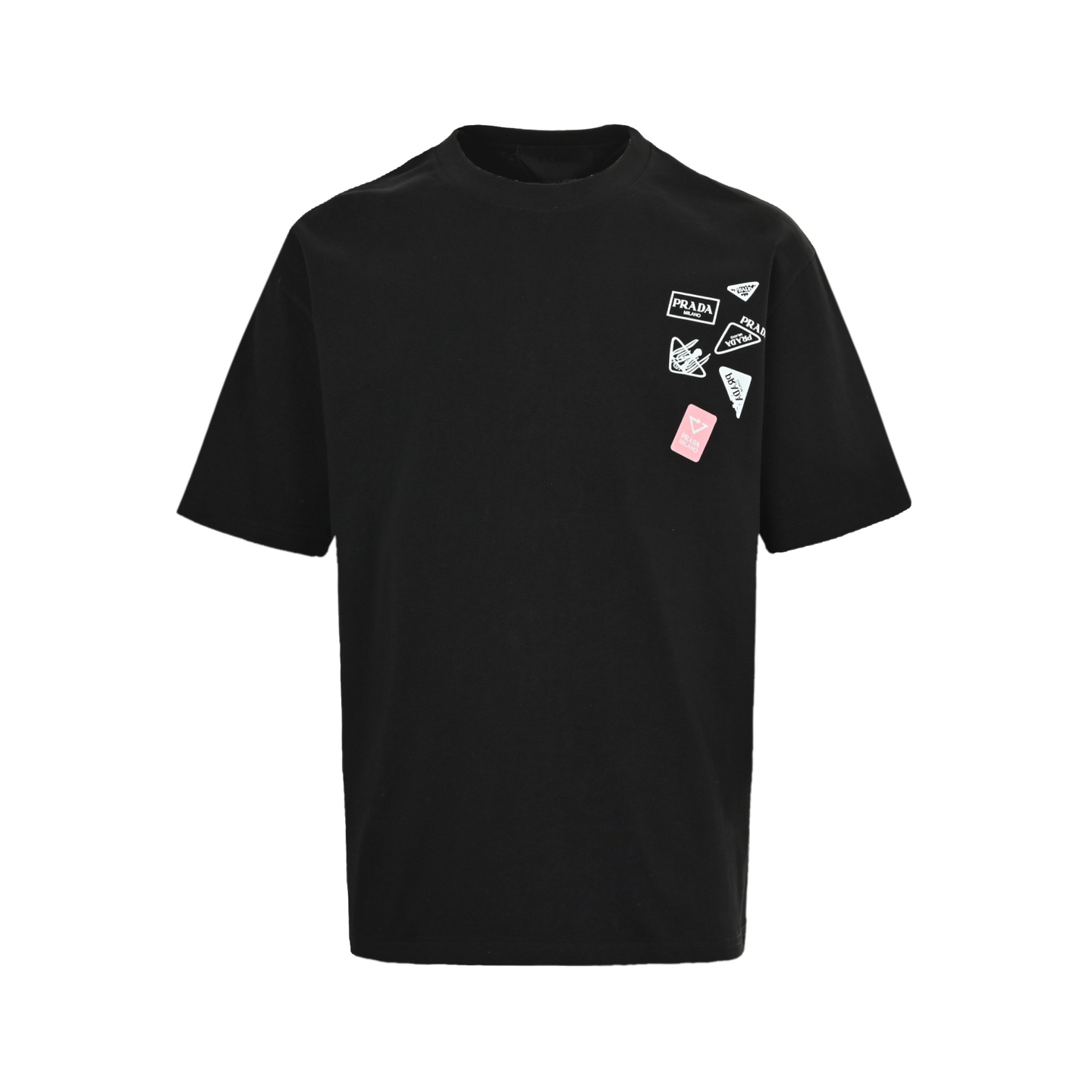 Prada 25ss multi-print short sleeve