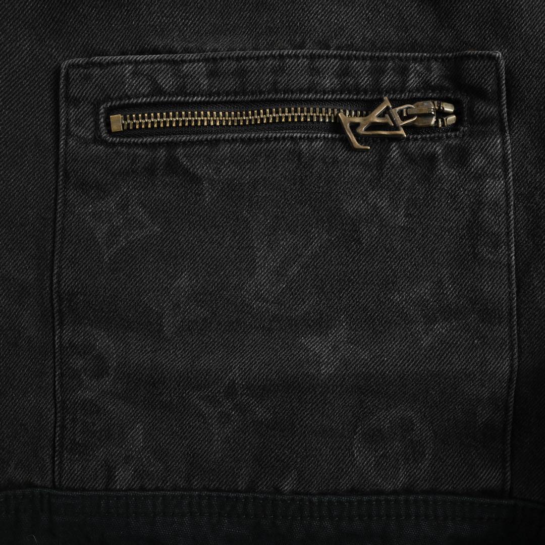 Louis Vuitton 24Fw gradient panel denim trousers