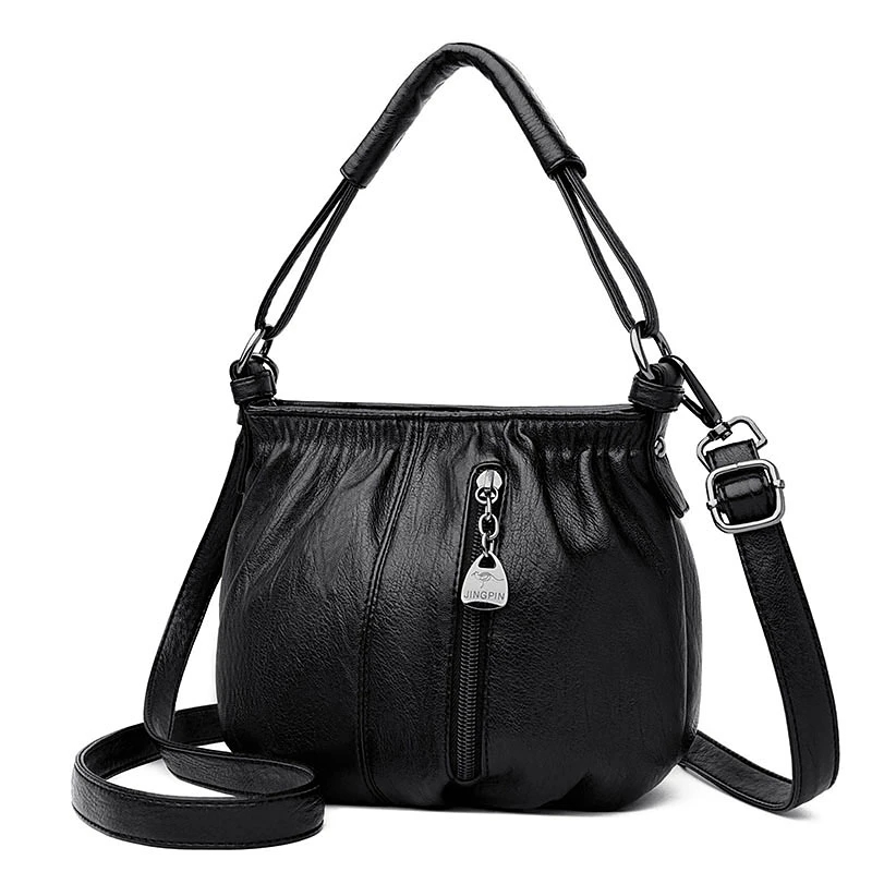 🔥NEW YEAR FLASH SALE 70% OFF🌟New Soft Leather Large Capacity Vintage Shoulder Handbags