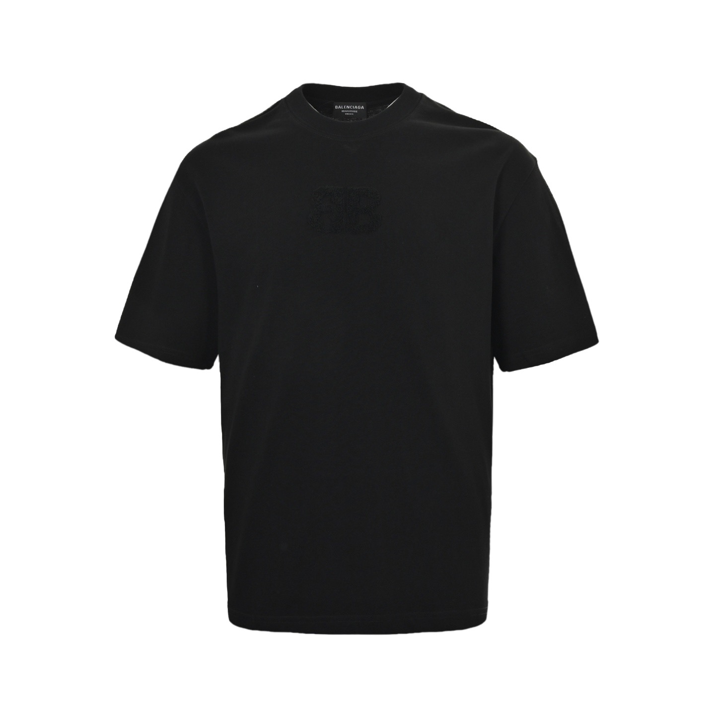 Balenciaga 25ss double B towel embroidered short sleeves