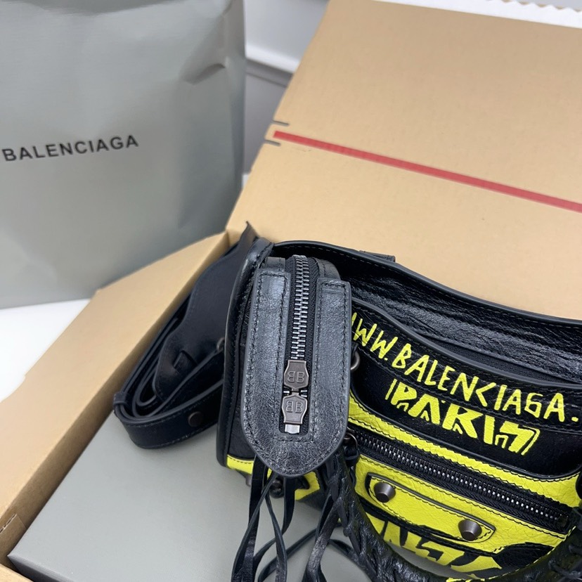 Balenciaga Mini City Graffiti Tote