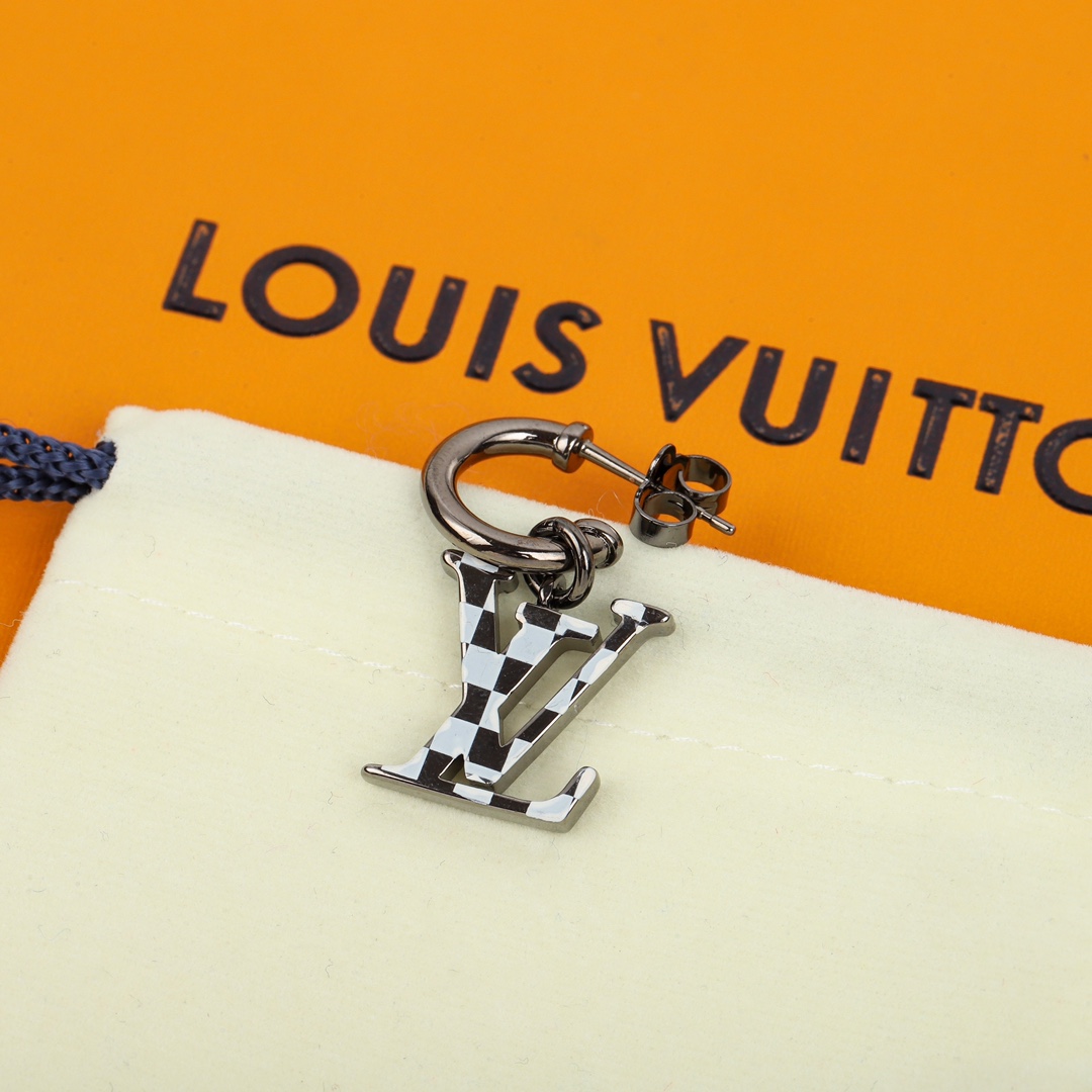 Louis Vuitton UFO Monster Asymmetrical Earrings