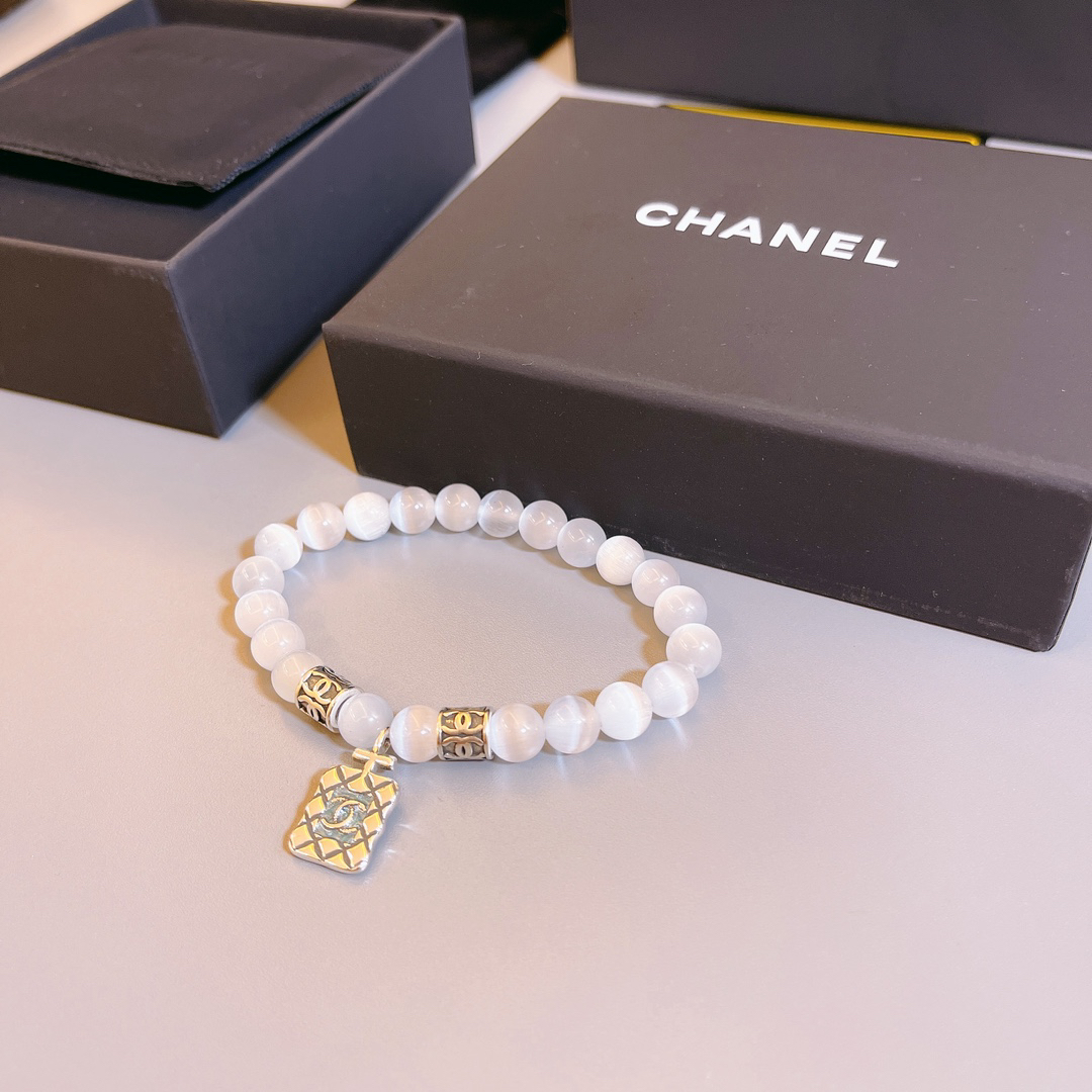 Chanel natural stone bracelet