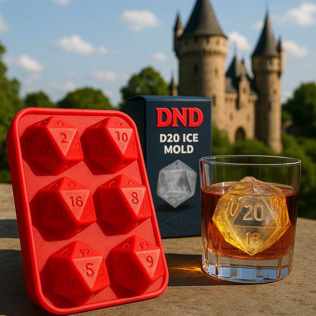 DND C20 Dice Ice Mold