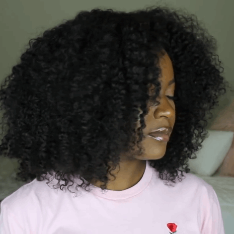 2020 Super Natural Cute Curly Wig