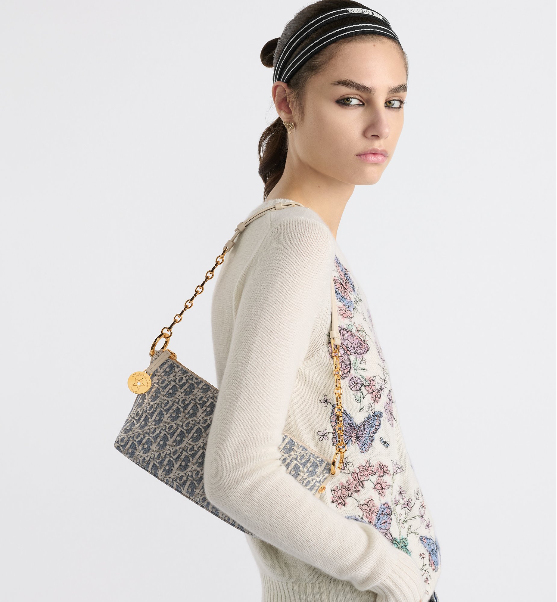 Dior Diorstar Hobo Chain Handbag S3202UDFD_M925