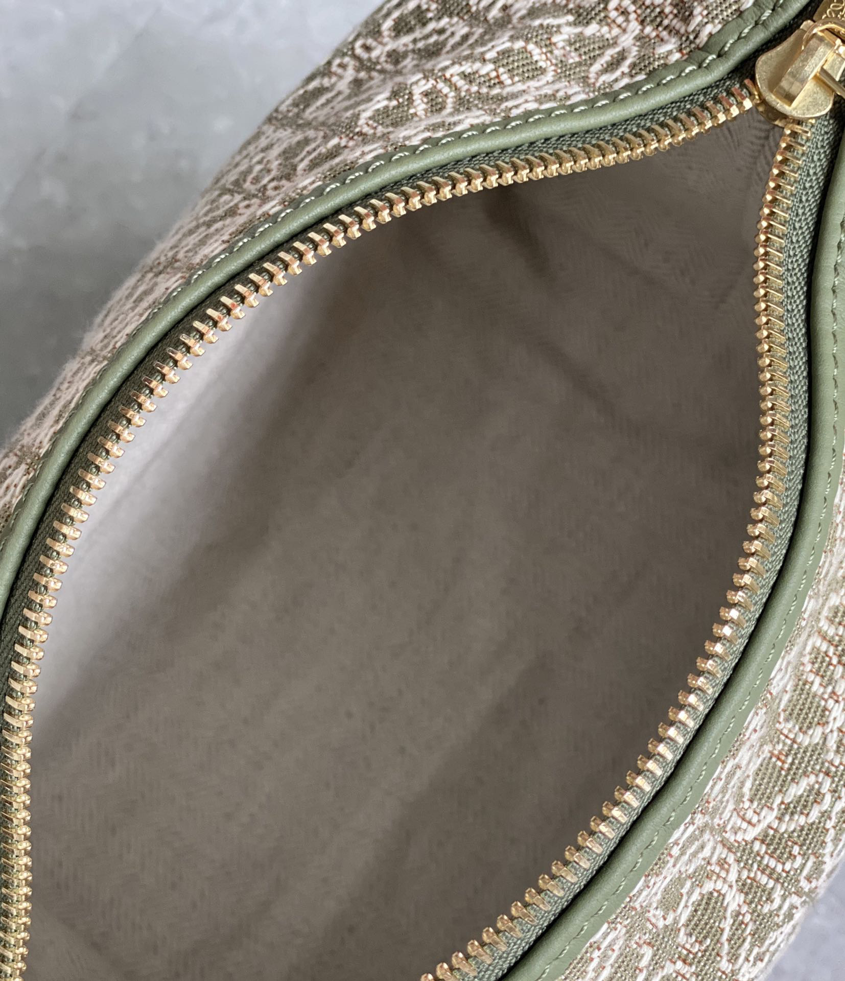 Loewe Cubi Embroidered Underarm Bag 0559