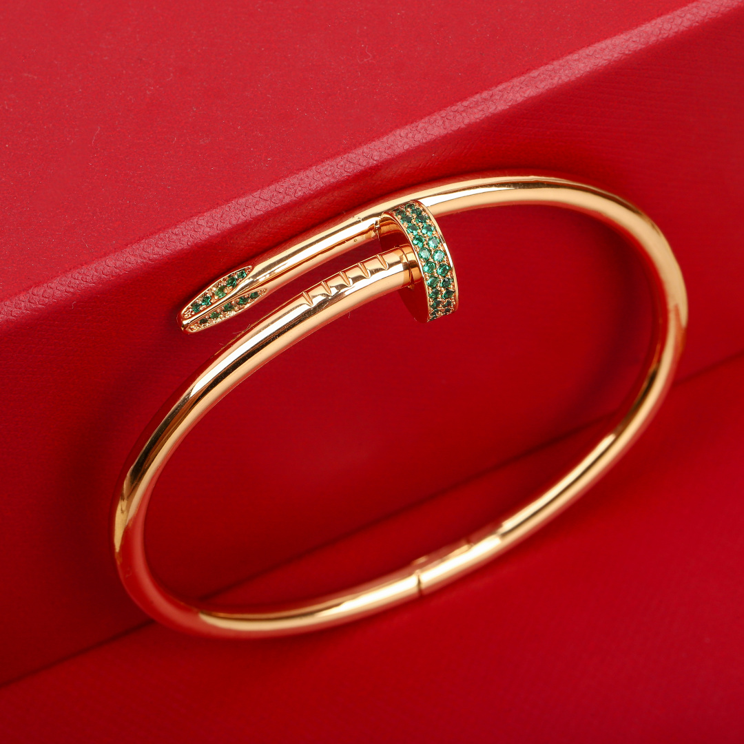 Cartier thick version head and tail diamond version bracelet