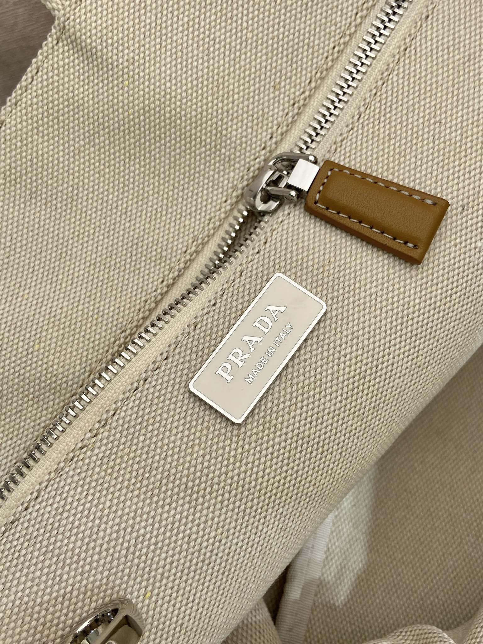 Prada Canvas Tote Bag 2VG131