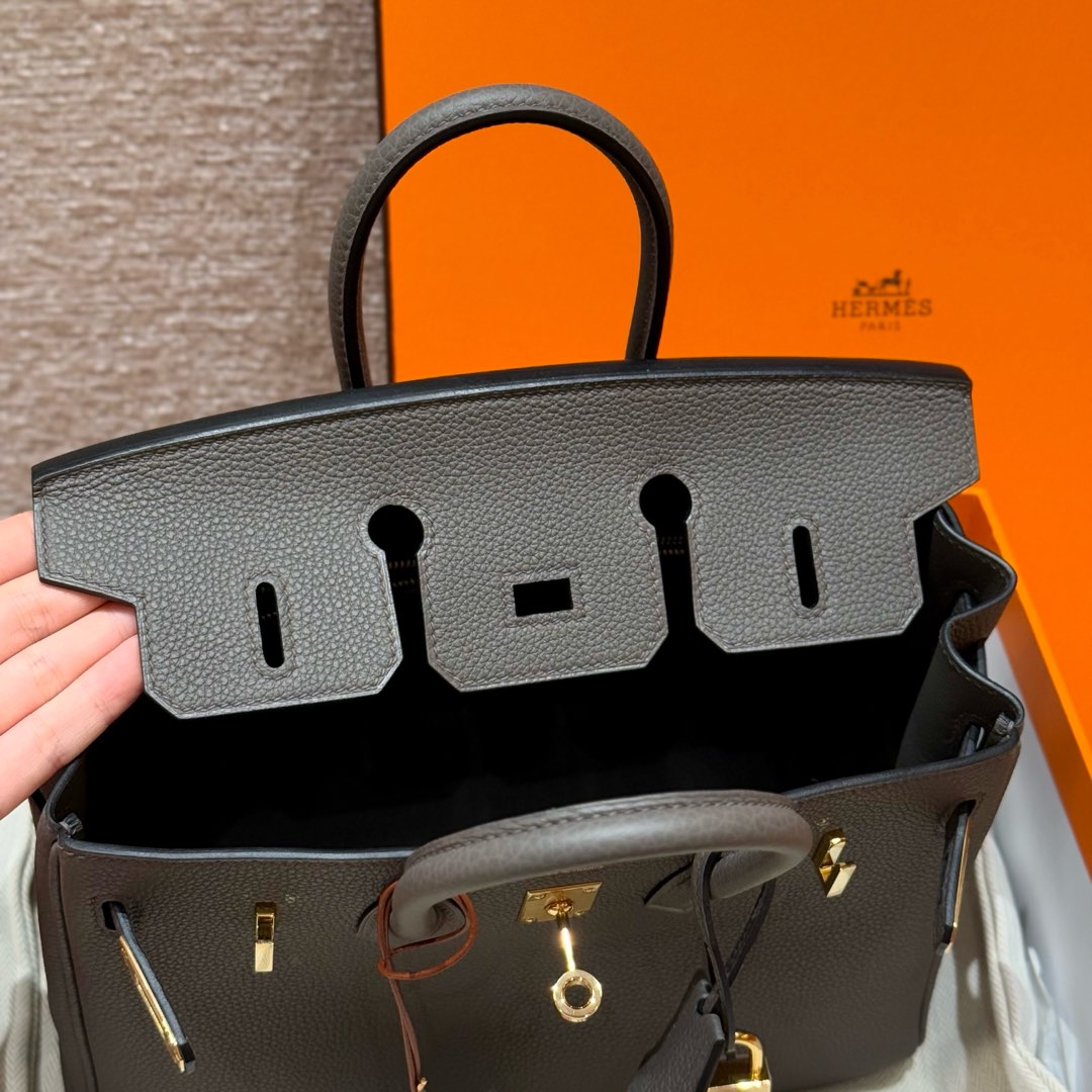 Hermès Birkin 8FEtain Handbag (Handmade to order)