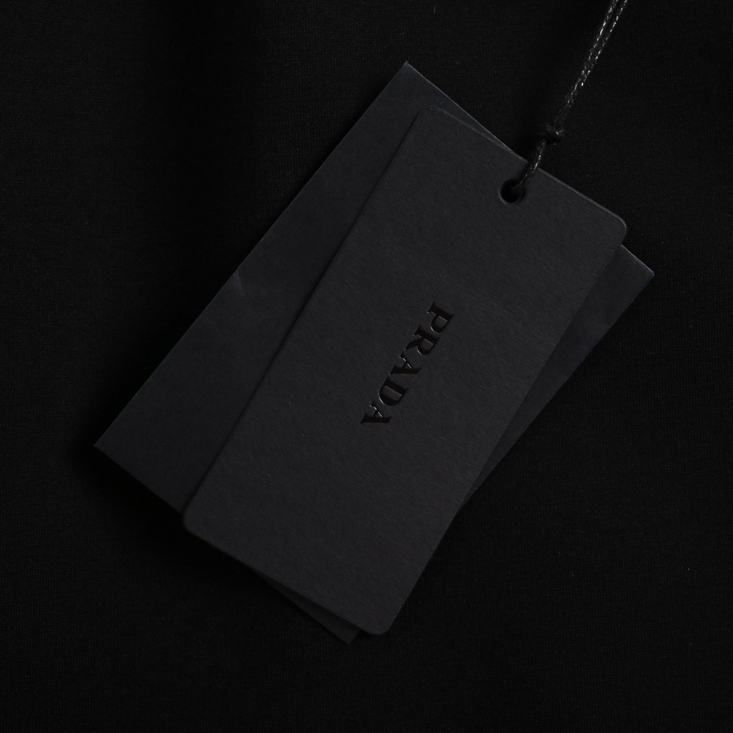 Prada 25ss recycled nylon double pocket cotton fleece sweatpants