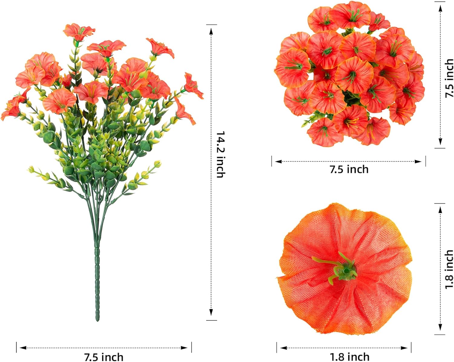🔥FLASH SALE - 60% OFF🔥UV Resistant Artificial Morning Glory
