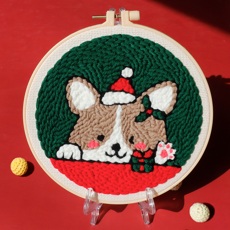 (🌲Early Christmas Sale- SAVE 49% OFF)DIY Christmas handmade embroidery-BUY 3 GET 8% OFF NOW!