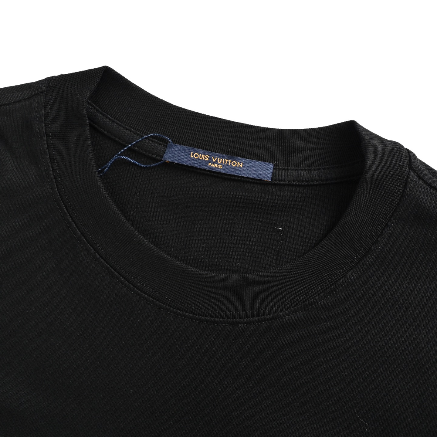 Louis Vuitton 25ss hemp rope knot embroidered logo short sleeve