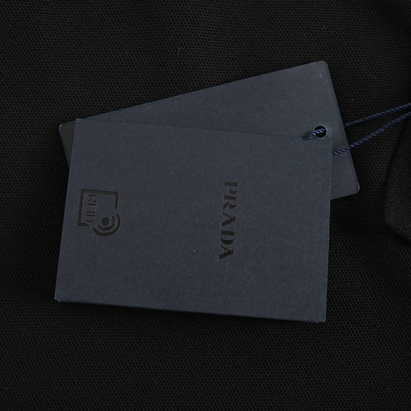 Prada 25ss triangle logo half zip polo short sleeve