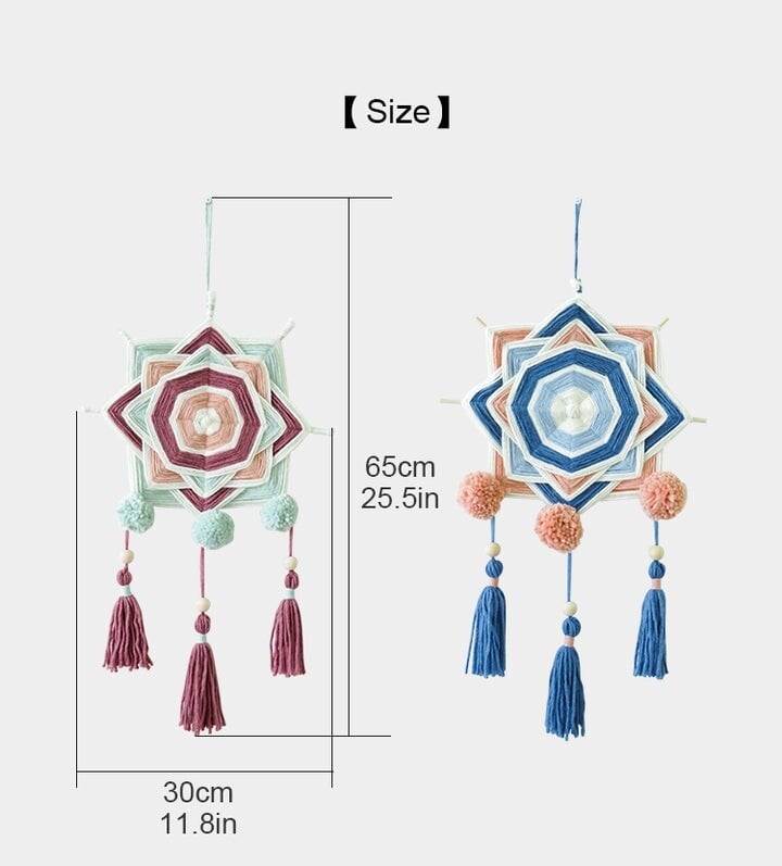 Mandala Hand-Woven Material Package