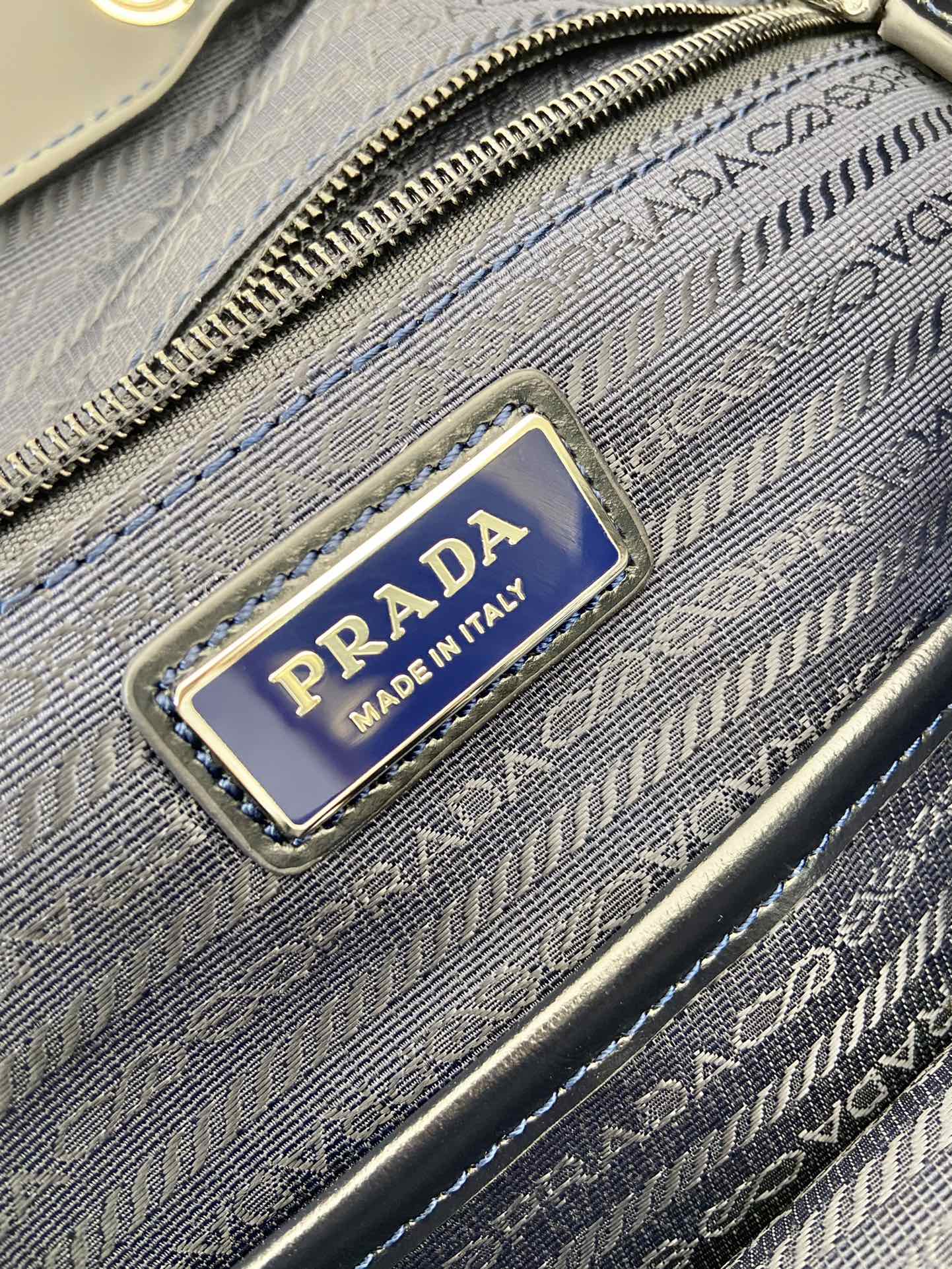 Prada catwalk waxed leather backpack 2VZ108